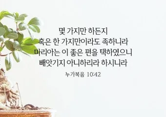 매일성경묵상과 실천(누가복음 10장 25-42절) 누가 내 참된 이웃입니까?_12