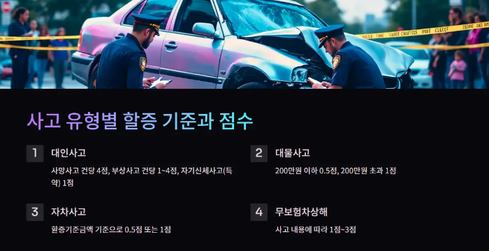 사고-유형별-할증-기준