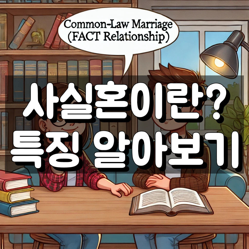 사실혼이란 무엇일까?