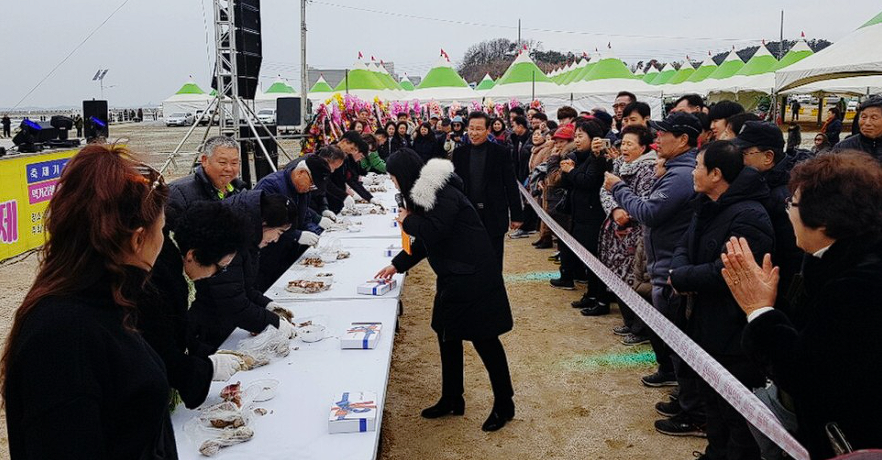 홍성 남당항 새조개 축제