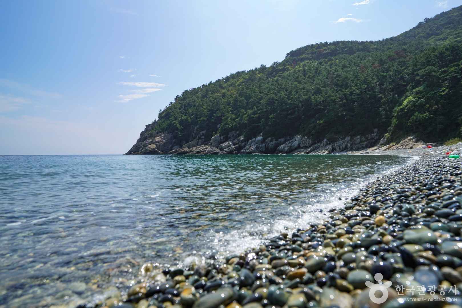 거제 학동흑진주몽돌해변