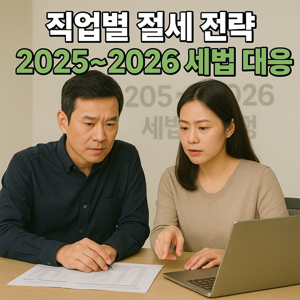 직업별 절세 전략 상담