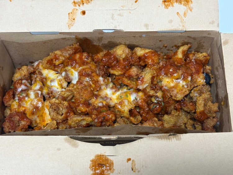 노랑통닭 개봉 후