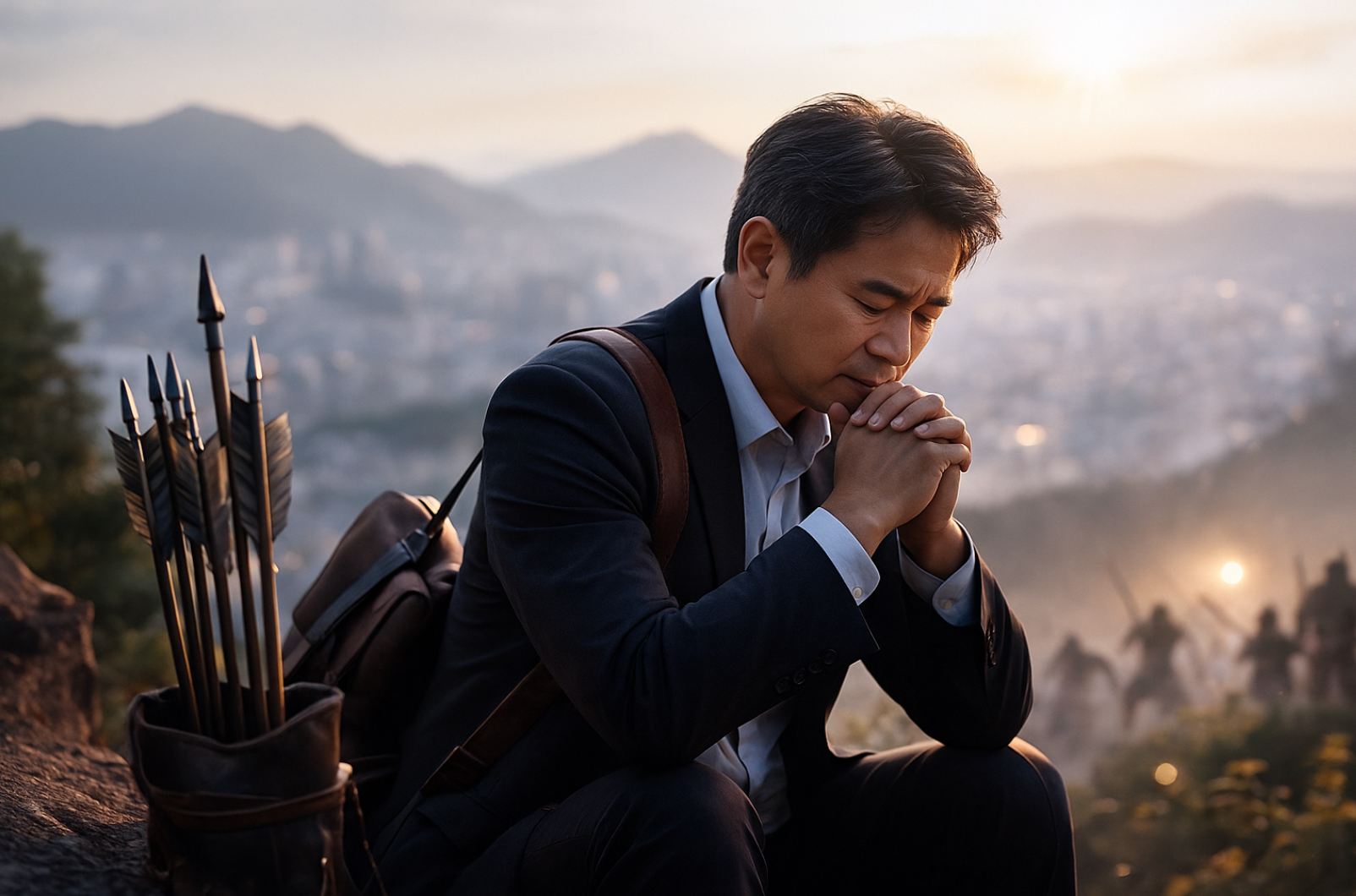 시 127:5 말씀을 보며&amp;#44; 대적을 앞에 두고 화살통의 화살을 충분히 준비하는 것의 중요성을 보게 하셨는데 저도 삶을 살아가면서 각종 부정적인 상황이나 환경에서도 그러한 상황과 환경을 바라보기 보다 선하신 하나님을 바라보며&amp;#44; 살아가는 삶이 되어야 하겠습니다. 주여&amp;#44; 제가 모든 준비가 충만하신 하나님을 바라보며&amp;#44; 하나님과 깊이 동행하는 삶을 살아가야 할 것을 적용하며 살기를 기도합니다. 주여&amp;#44; 제가 주님의 살아게심을 묵상하며 부정적인 대적의 무리를 물리치고 충만하신 하나님을 바라보며 살아가는 모습입니다.