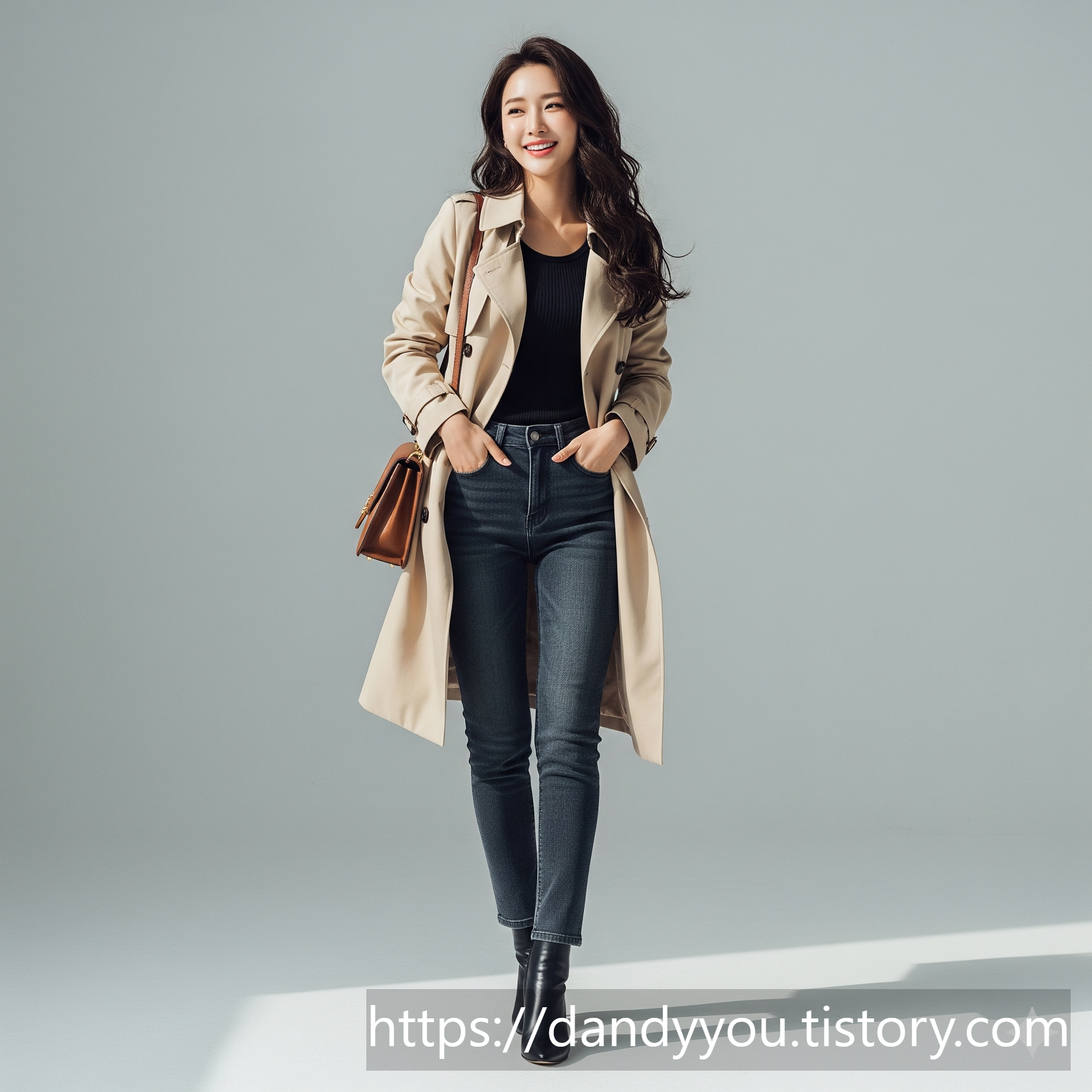 트렌치코트 데일리 코디