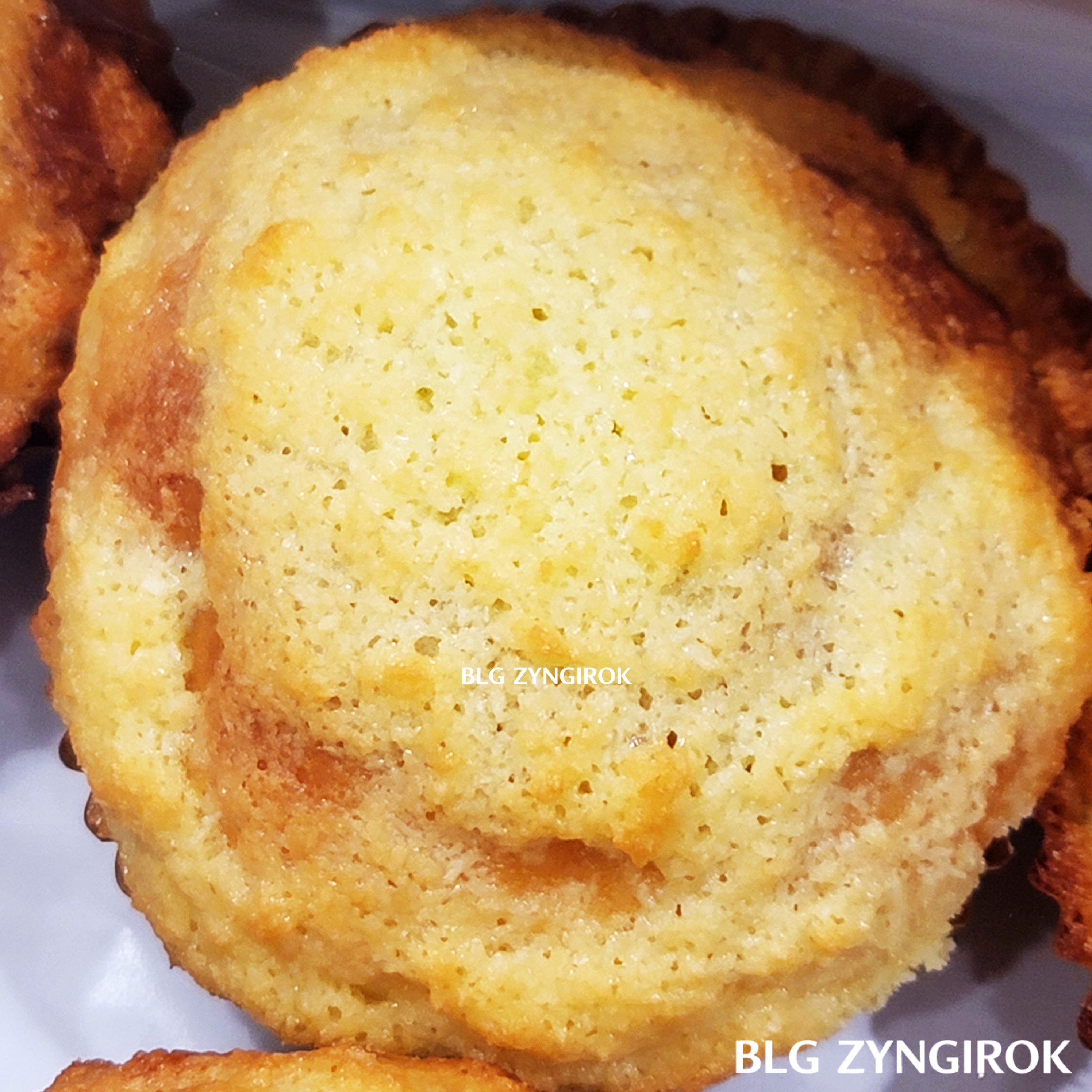 코코넛 크림 브리오슈 모습이다.