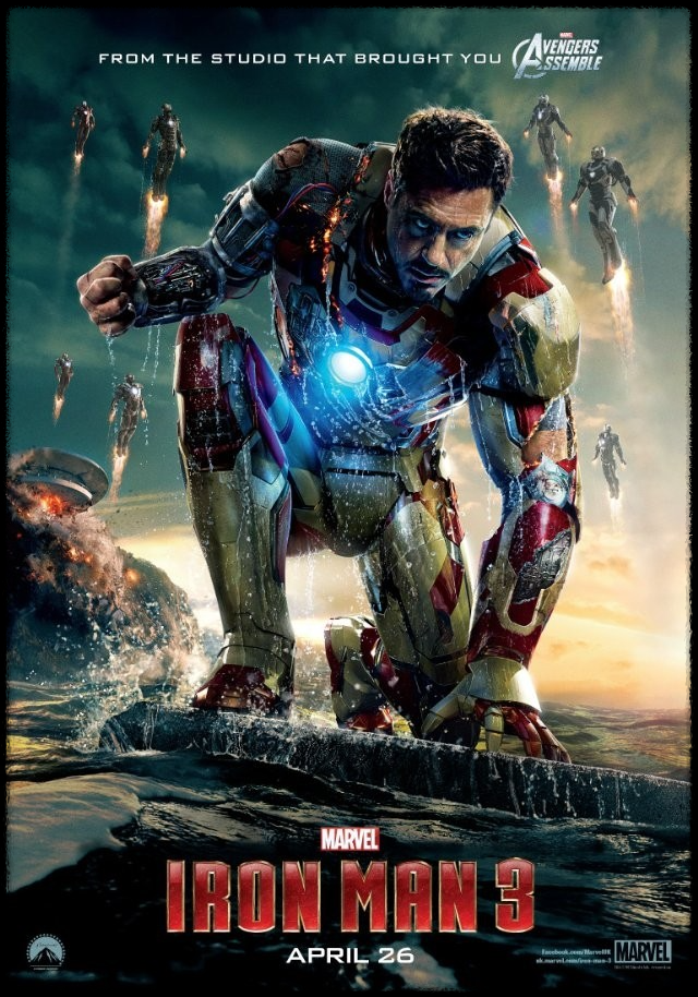 아이언맨 3의 영화포스터