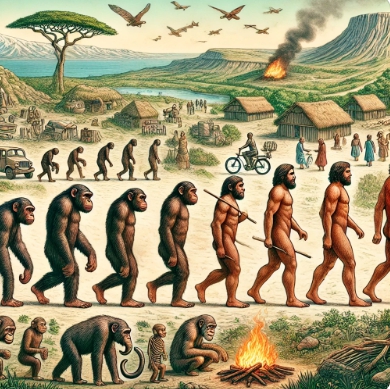 인류의 진화 과정