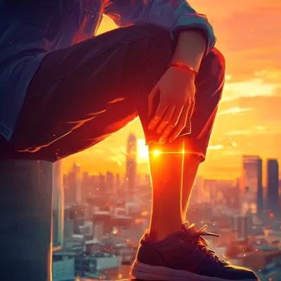 외상이 없는데도 무릎통증1