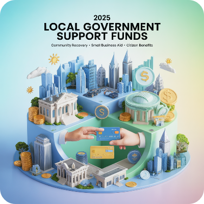 2025년 지자체 지원금(지역 지원금) 이미지