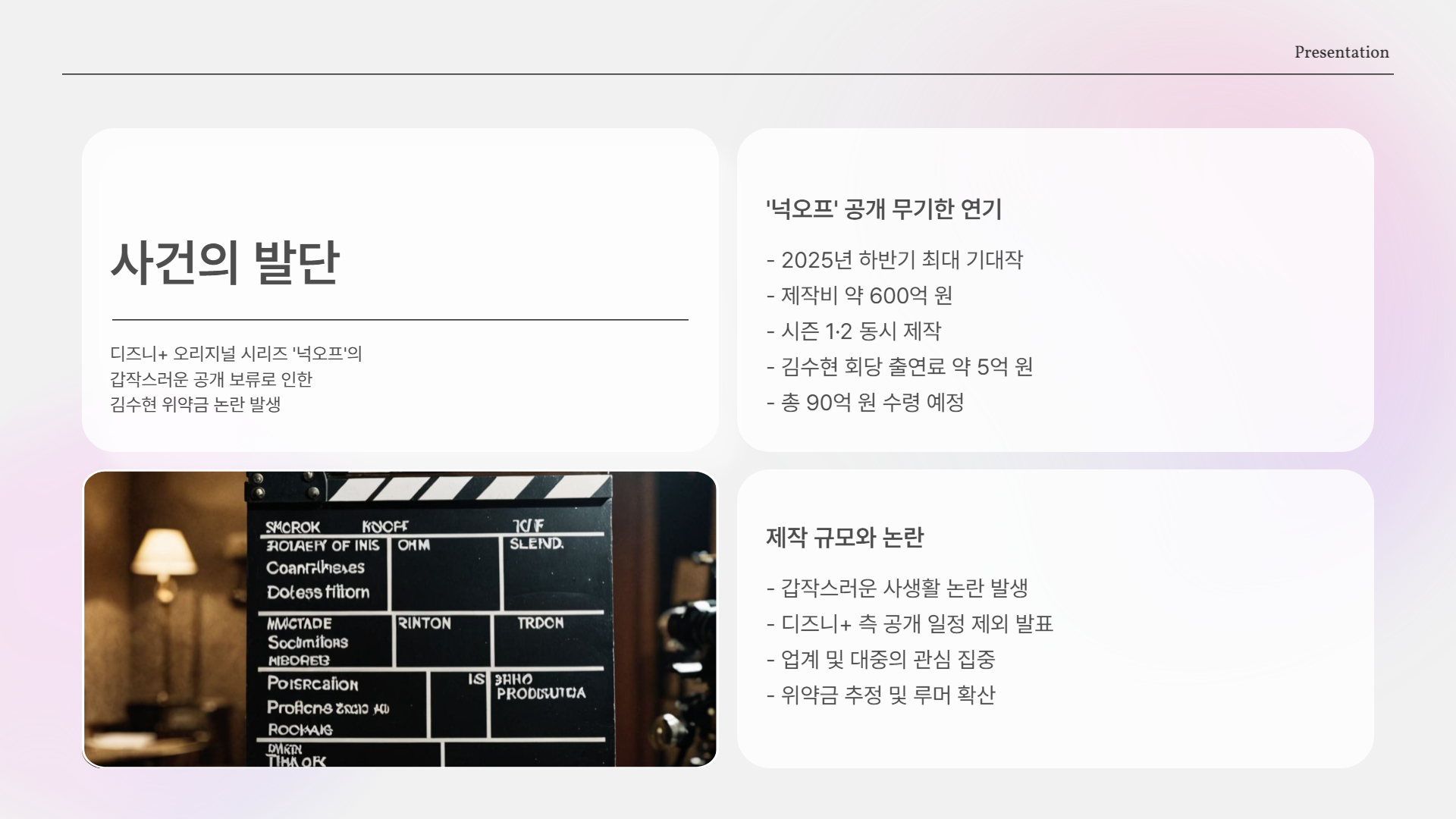 🎬 김수현 디즈니+ 위약금 논란 정리｜‘넉오프’ 공개 보류, 1800억 루머의 진실은?