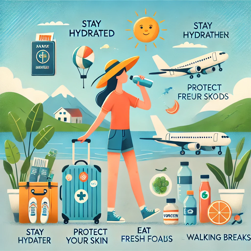 여행 중 건강 관리 꿀팁