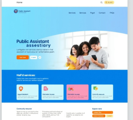 국민비서누리집 홈페이지그림