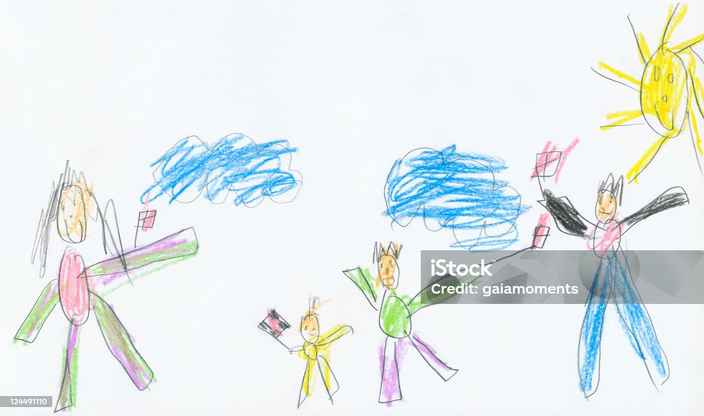 엄마가 빠진 가족화