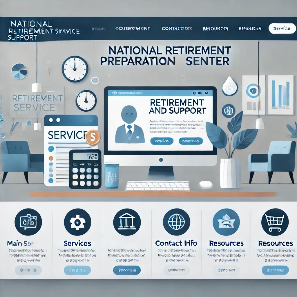 중앙노후준비지원센터 홈페이지
