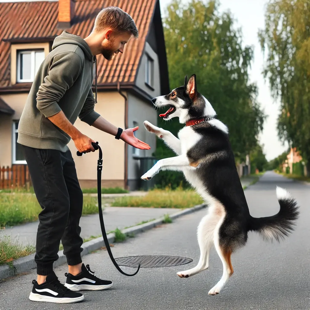 강아지가 낯선 사람을 만났을 때 대처하는 방법과 훈련 요령