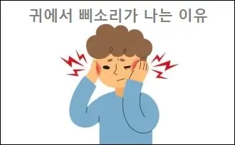 귀에서 삐소리가 나는 이유