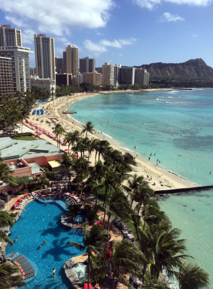 와이키키 해변