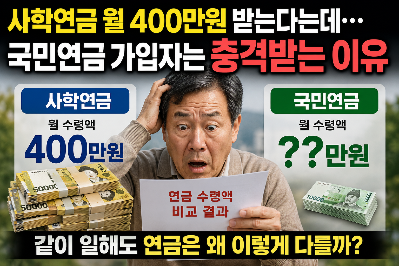 사학연금 월 400만원