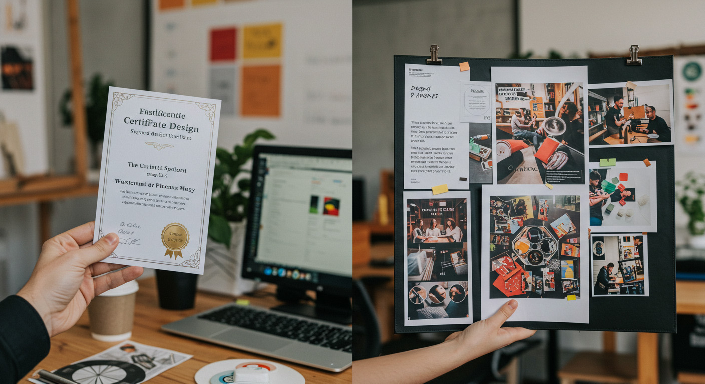 디자인 자격증, 진짜 필요할까?실무와 비교해본 장단점 총정리