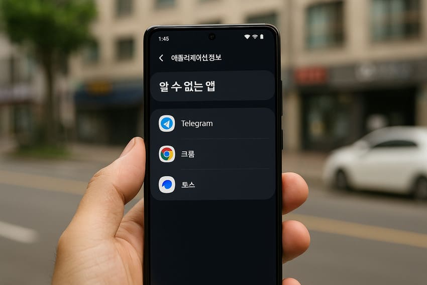 스마트폰 악성 앱(스파이웨어) 확인하는 방법