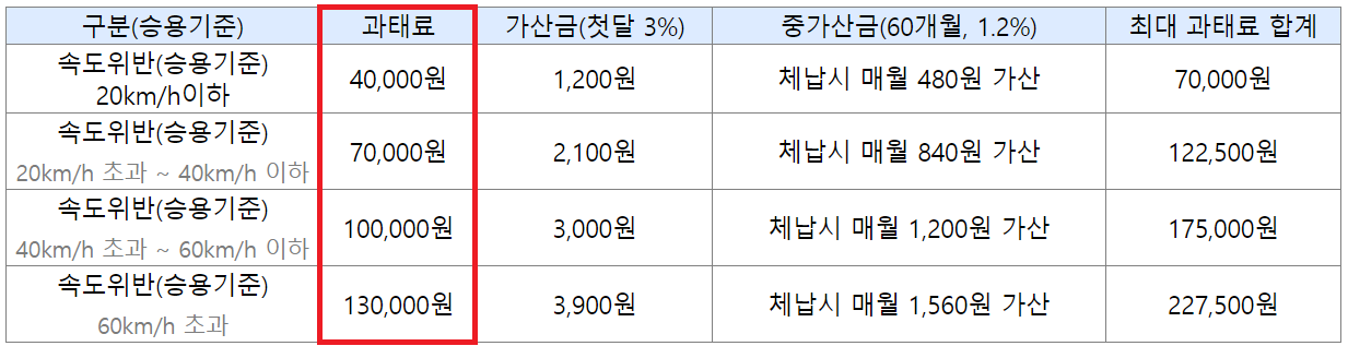 자동차 과태료 조회