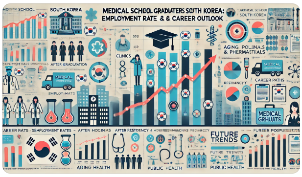 국내 의대 졸업 후 취업률과 전망 관련 이미지