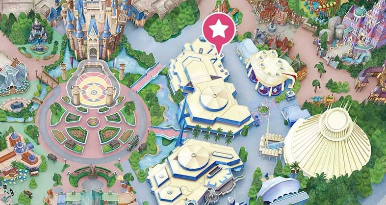 지도에 별표로 위치가 나와있는 그림