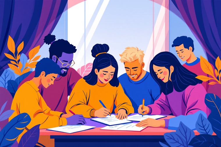 시니어 응원편지 참여하기