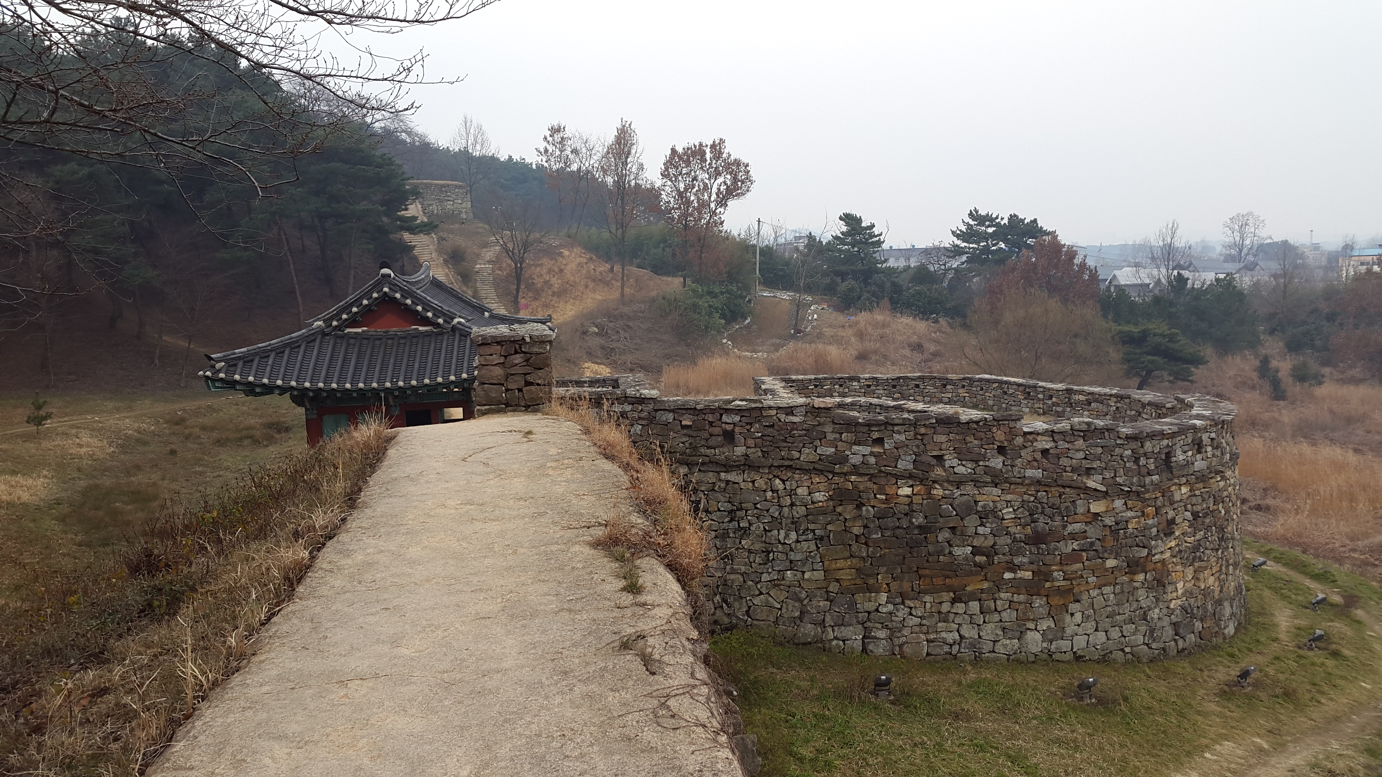 고창 읍성 사진('17.3)