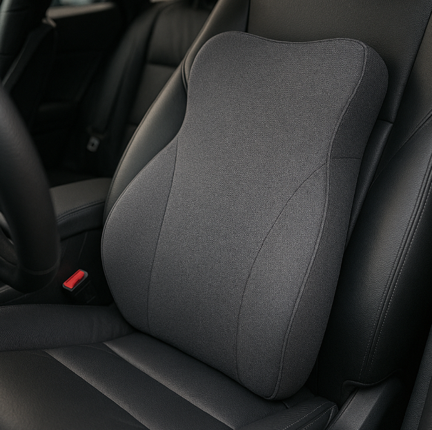 차량 메모리폼 허리 쿠션 사진