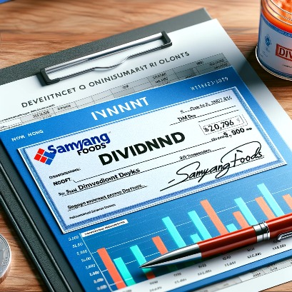 삼양식품 003230 배당일 배당금 실적 알아보기 3