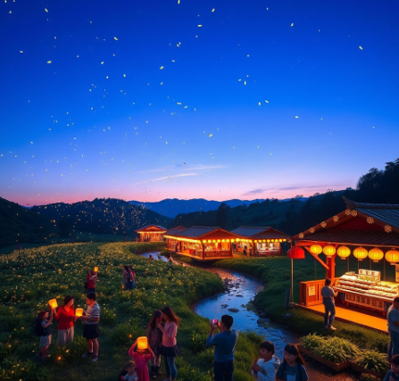 무주반딧불축제그림