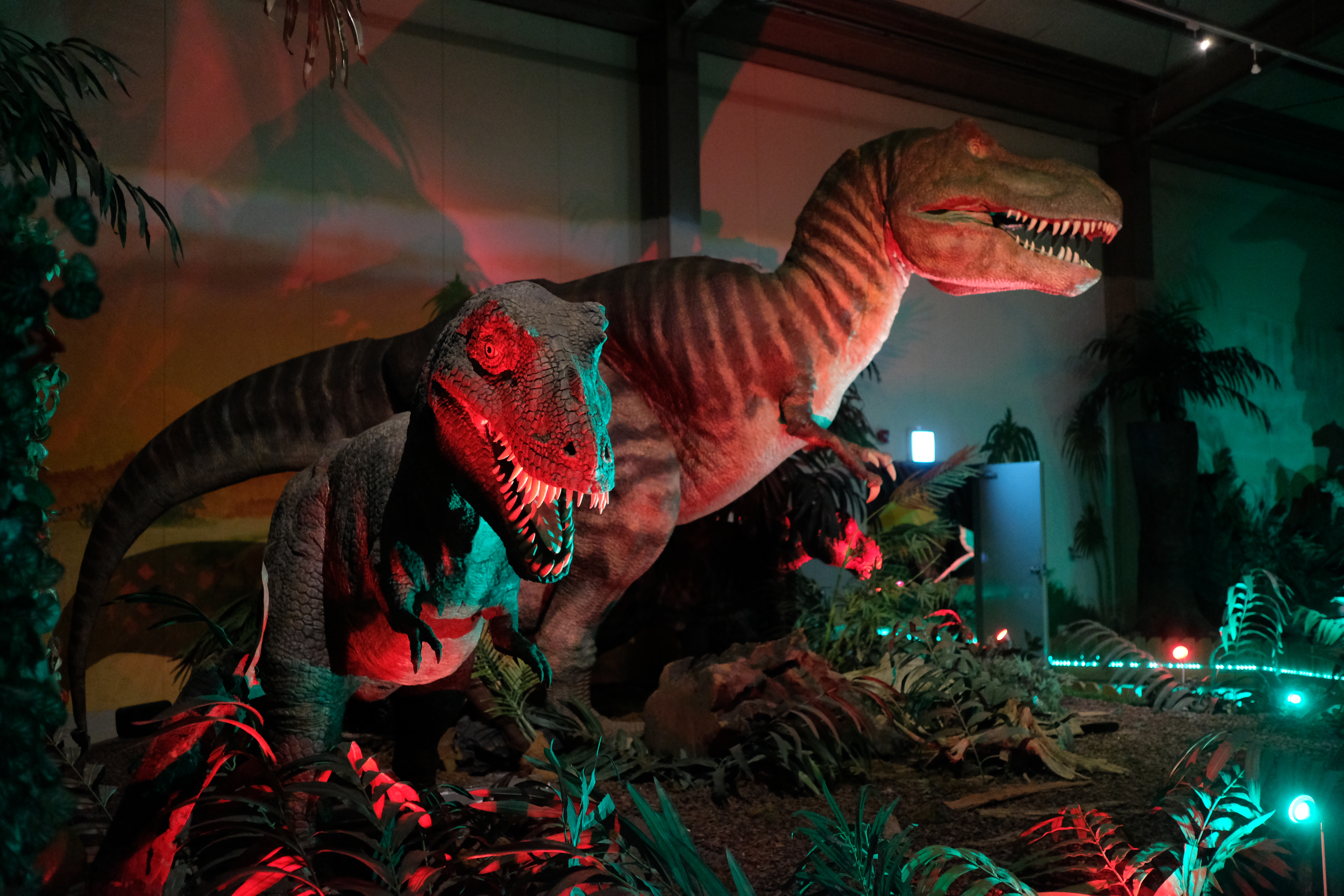 덕평공룡수목원 공룡모형2