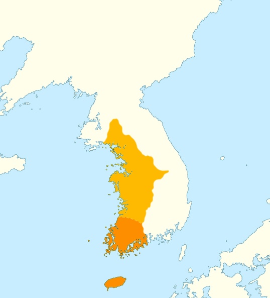 백제의 영토 지도