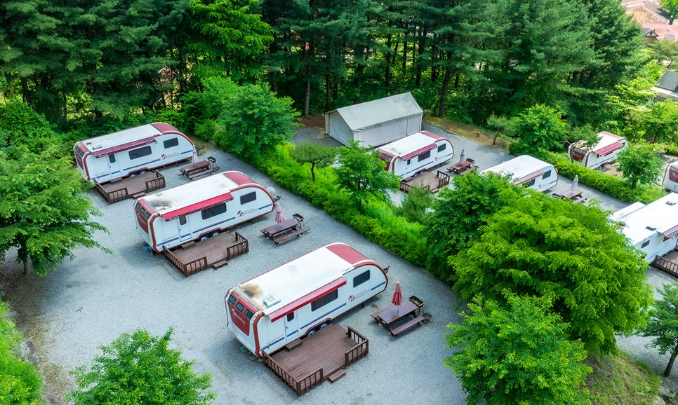 가평 명지산 카라반 글램핑장 (카라반 스위트)