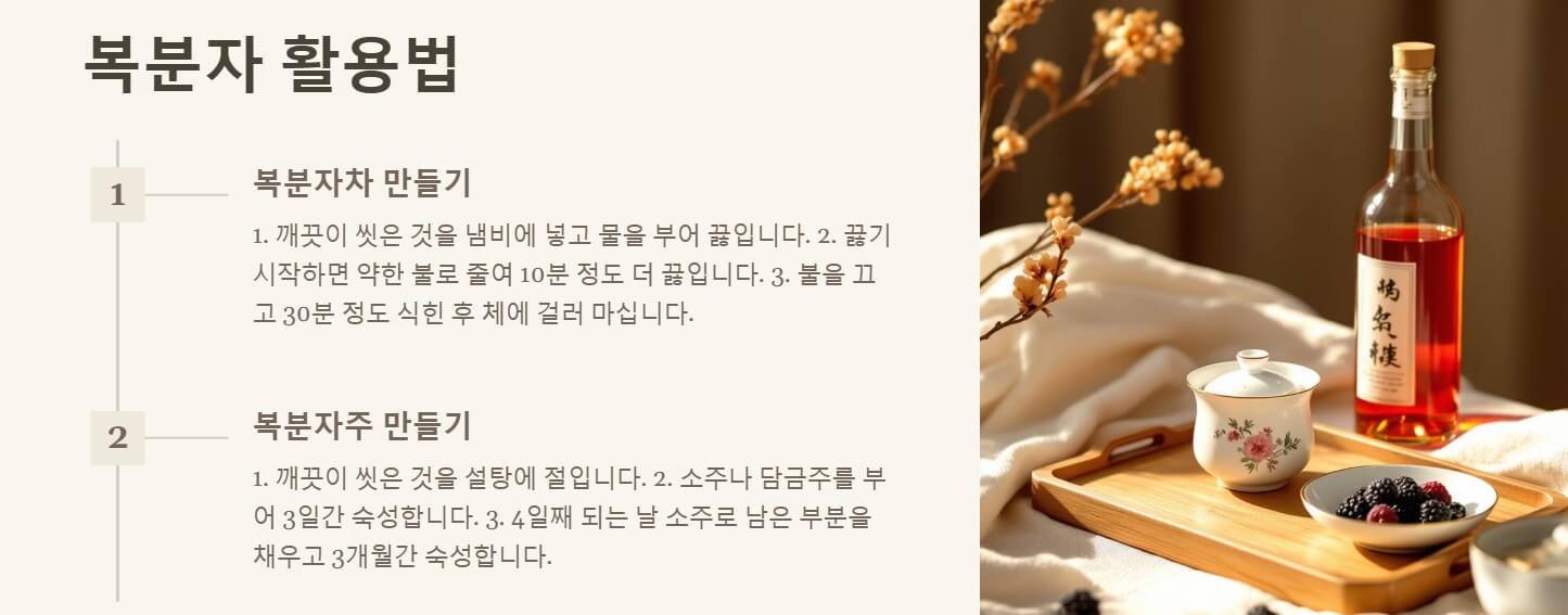 복분자 효능 부작용
