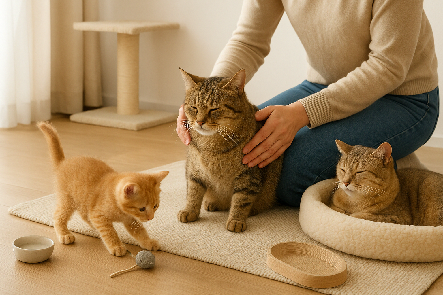 고양이 케어 이미지