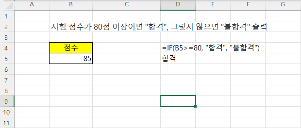 IF 함수