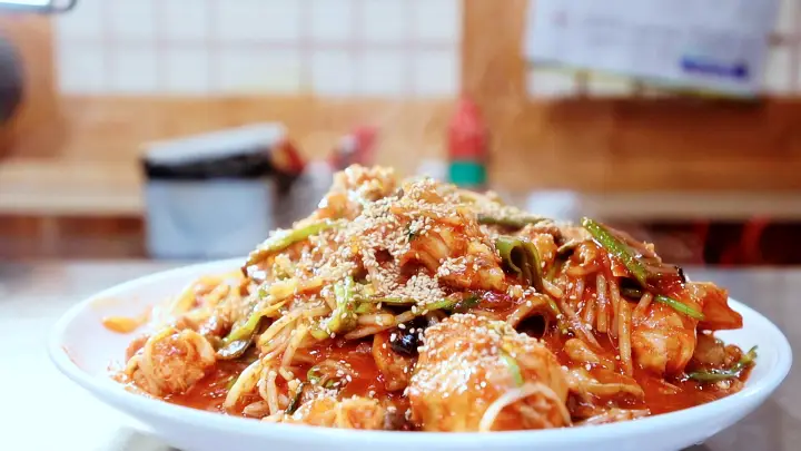 신계숙의 맛터싸이클 다이어리 생아귀로 만든 물텀벙찜 인천 송림동 맛집 추천