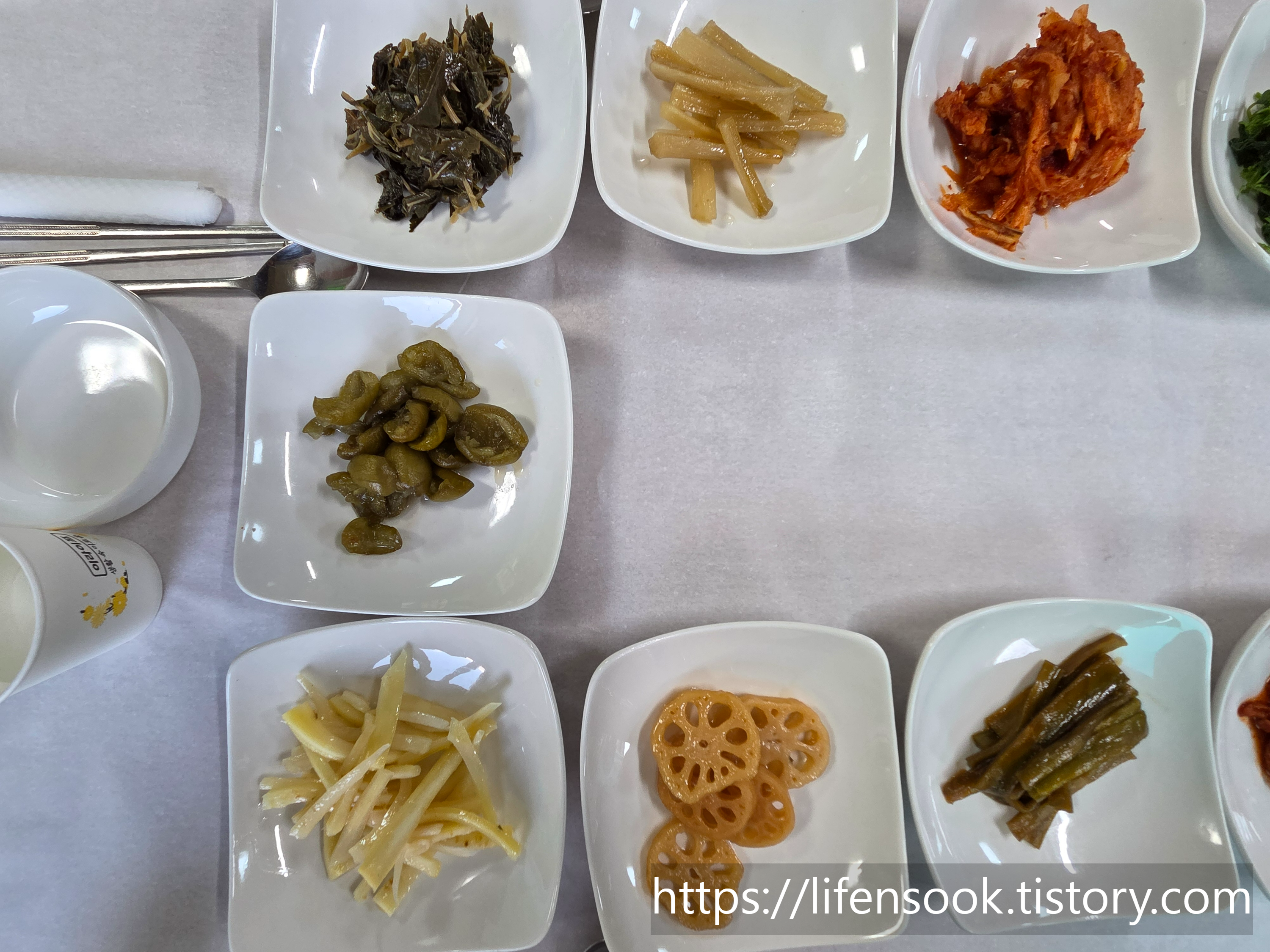 고바우식당 산채한정식 반찬 2
