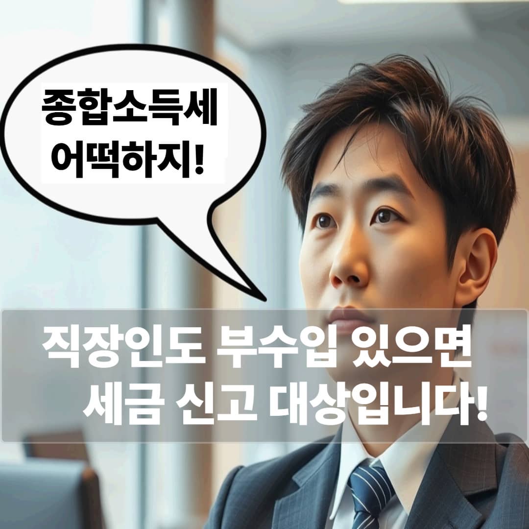 직장인 프리랜서 겸업자 종합소득세 신고법|투잡·N잡러라면 꼭 알아야 할 핵심 가이드