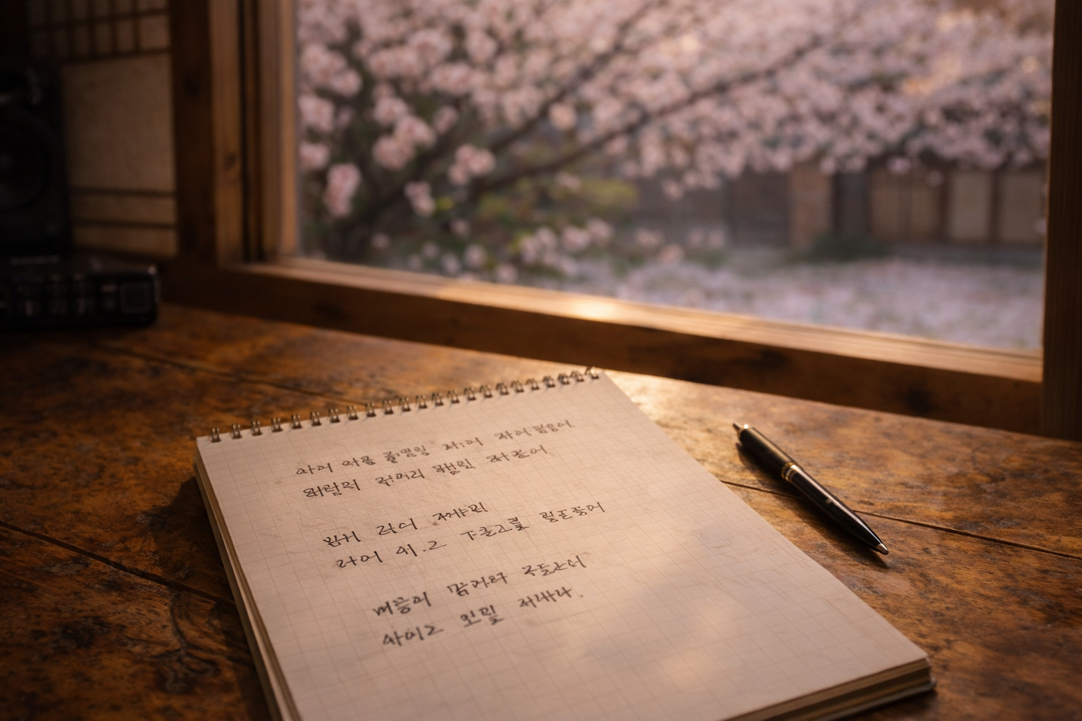 잘 만든 곡보다, 기억에 남는 한 문장이 더 중요합니다