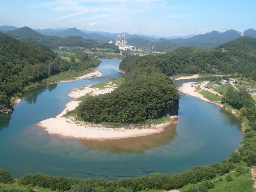 2011년 한반도지형 전망대 사진