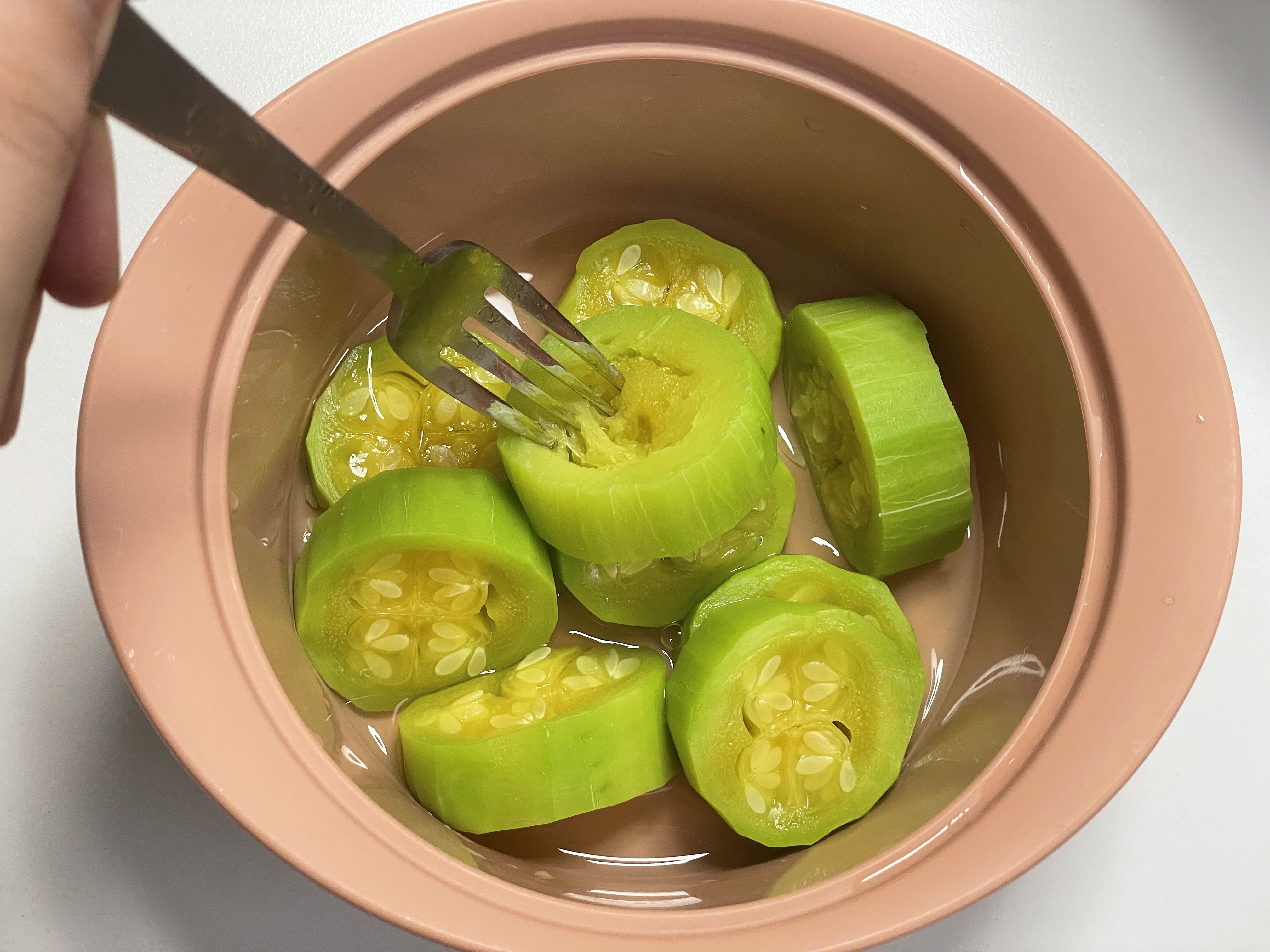 초기, 중기 이유식 애호박 토핑 큐브