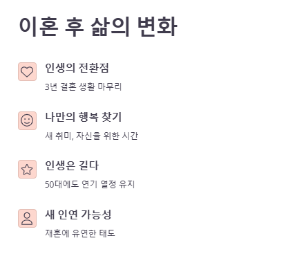 임원희, 이혼 후 새출발
