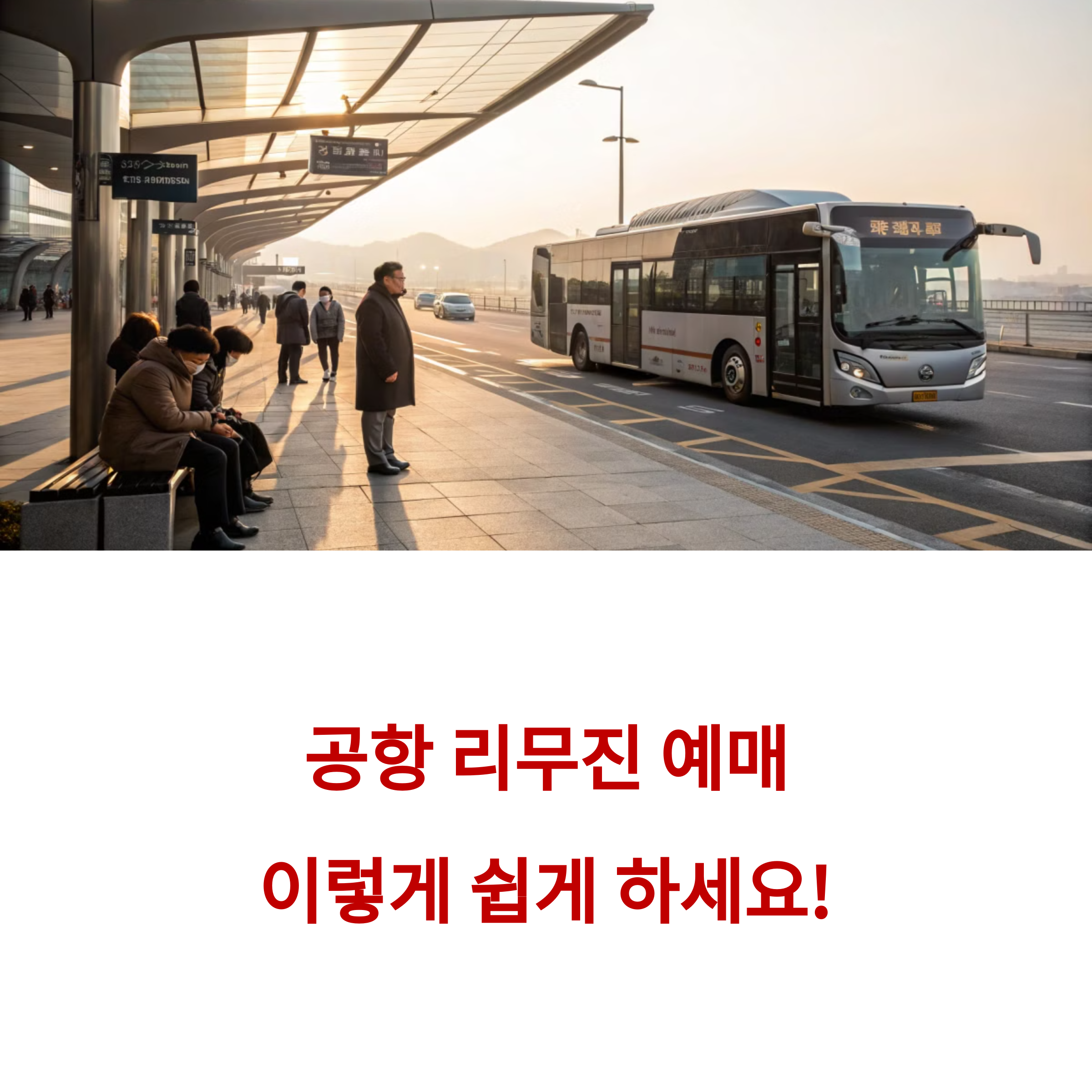 공항버스 예매 방법, 인천공항 리무진