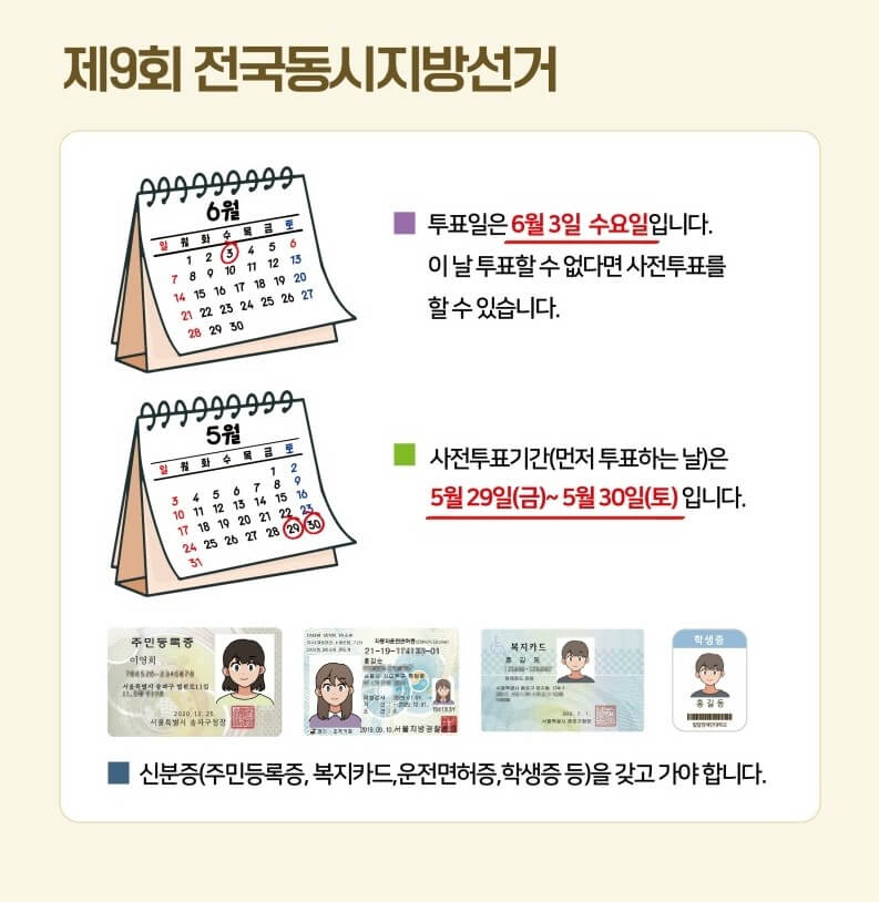 2026 지방선거 준비물·절차·투표소 위치까지 사전투표 방법