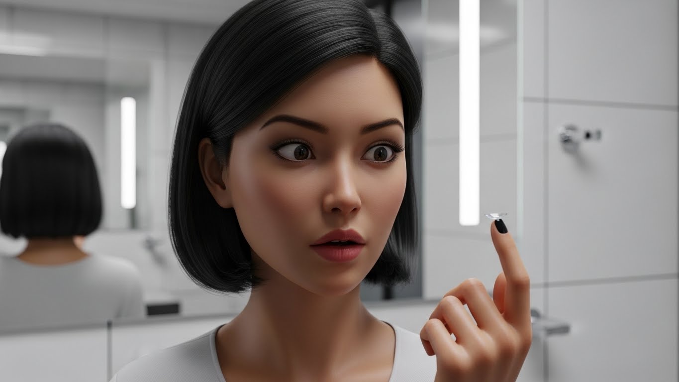 렌즈 엣지(Edge) 디자인과 각막 주변부의 충돌