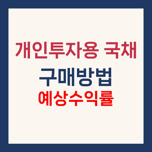 개인투자용 국채